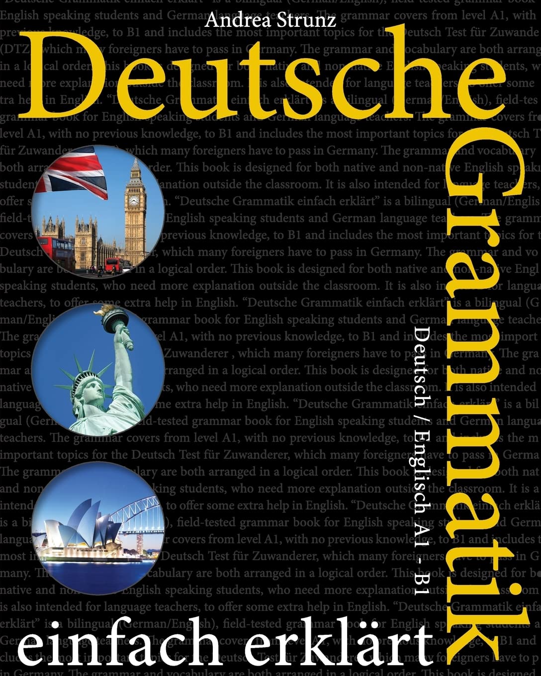 Deutsche Grammatik einfach erklärt: Deutsch / Englisch A1 - B1 Education & Training