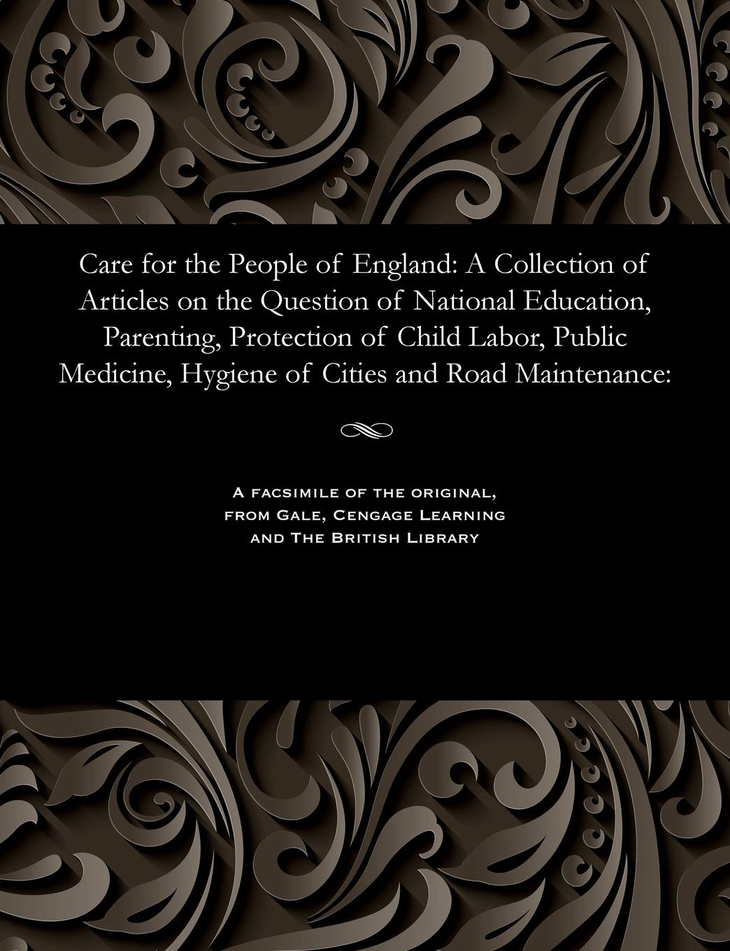 Care for the People of England: A Collection of Articles on the Question of National Education, Parenting, Protection of Child Labor, Public Medicine, Hygiene of Cities and Road Maintenance: General education