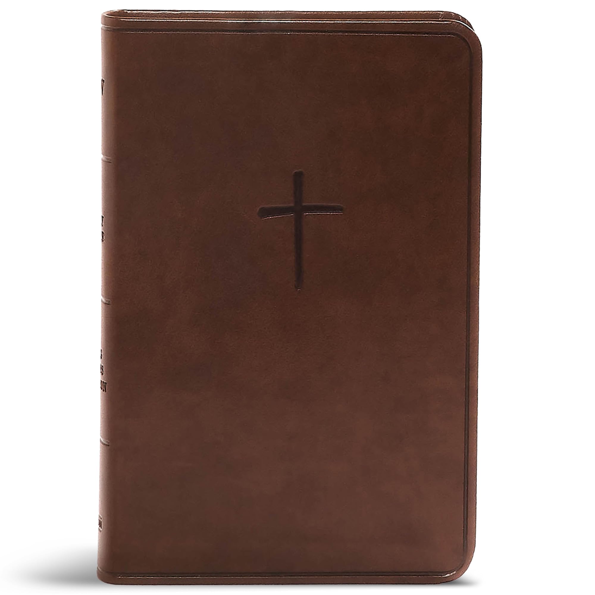 Product Image: CSB Compact Bible, Value Edition, Brown Leathertouch