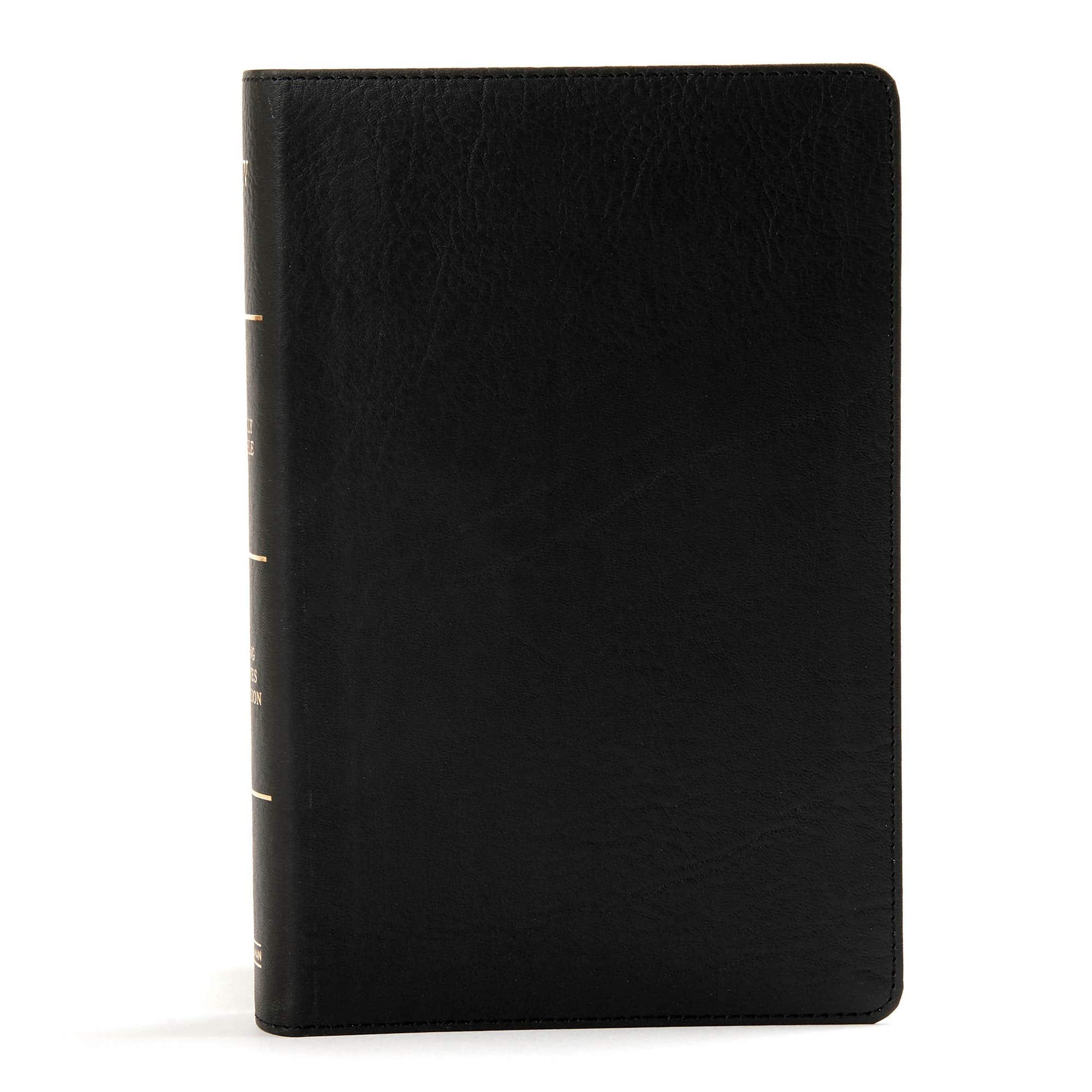 KJV Large Print Personal Size Reference Bible, Black Leathertouch Indexed Film, Art & Culture