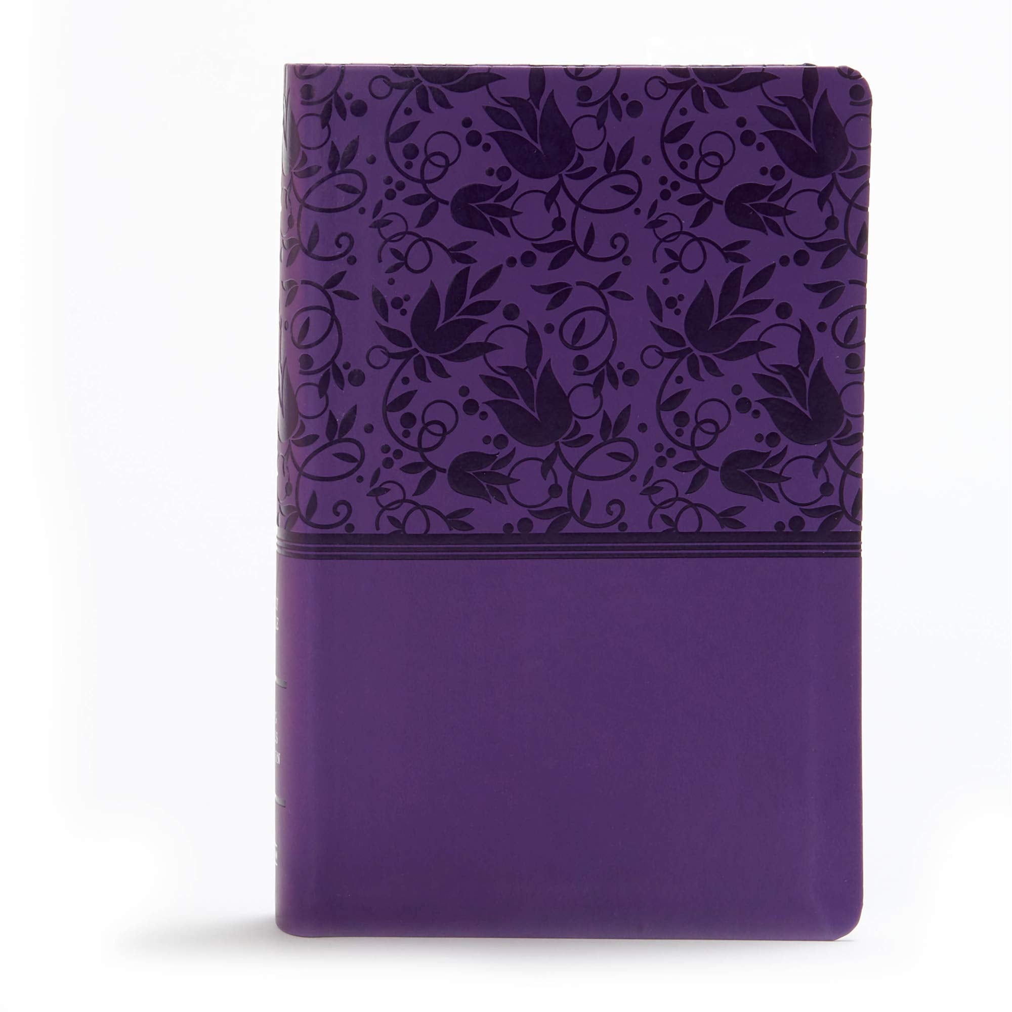 KJV Large Print Personal Size Reference Bible, Purple Leathertouch Indexed Film, Art & Culture