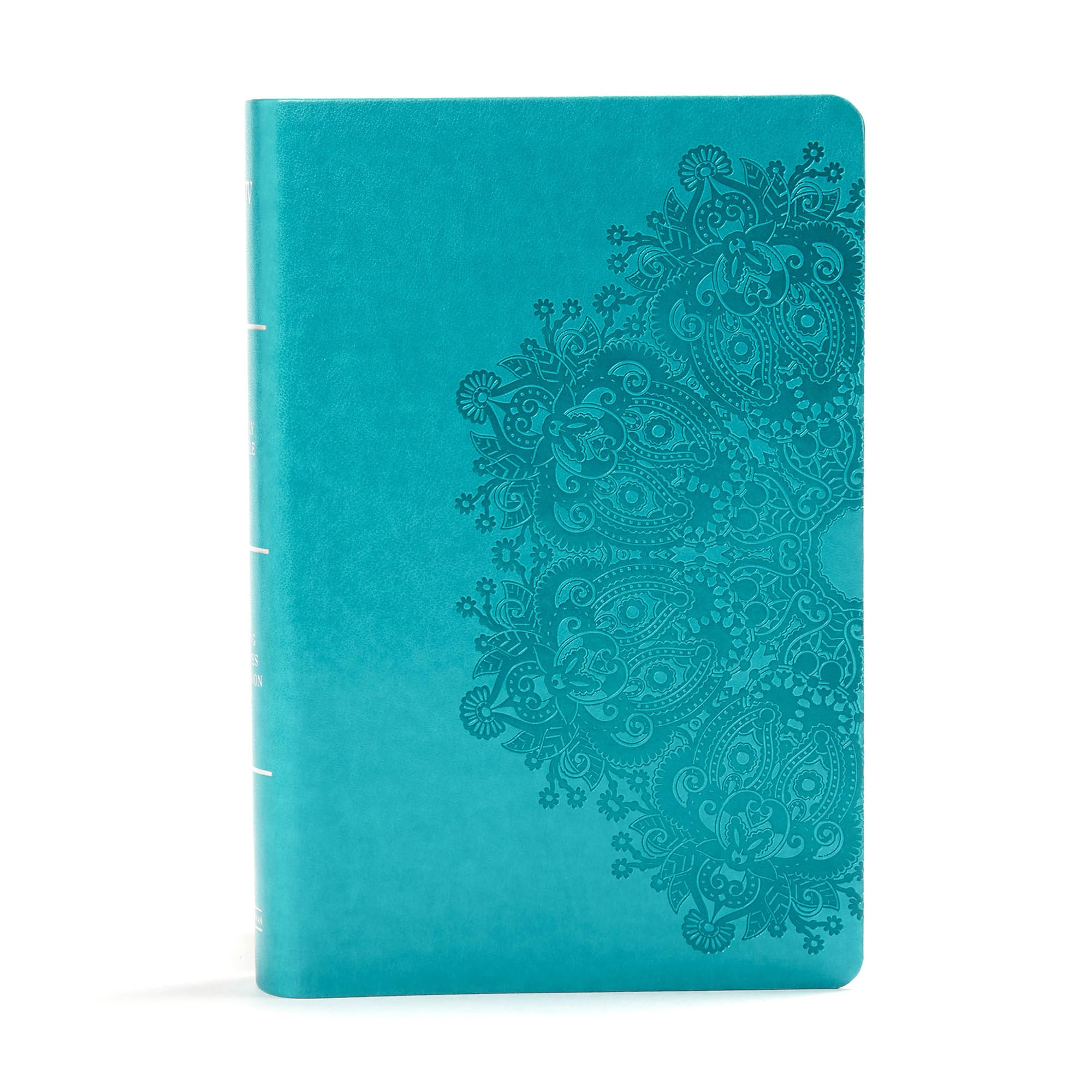 KJV Large Print Personal Size Reference Bible, Teal Leathertouch Indexed: King James Verion, Teal Leathertouch, Personal Size Reference Bible Film, Art & Culture