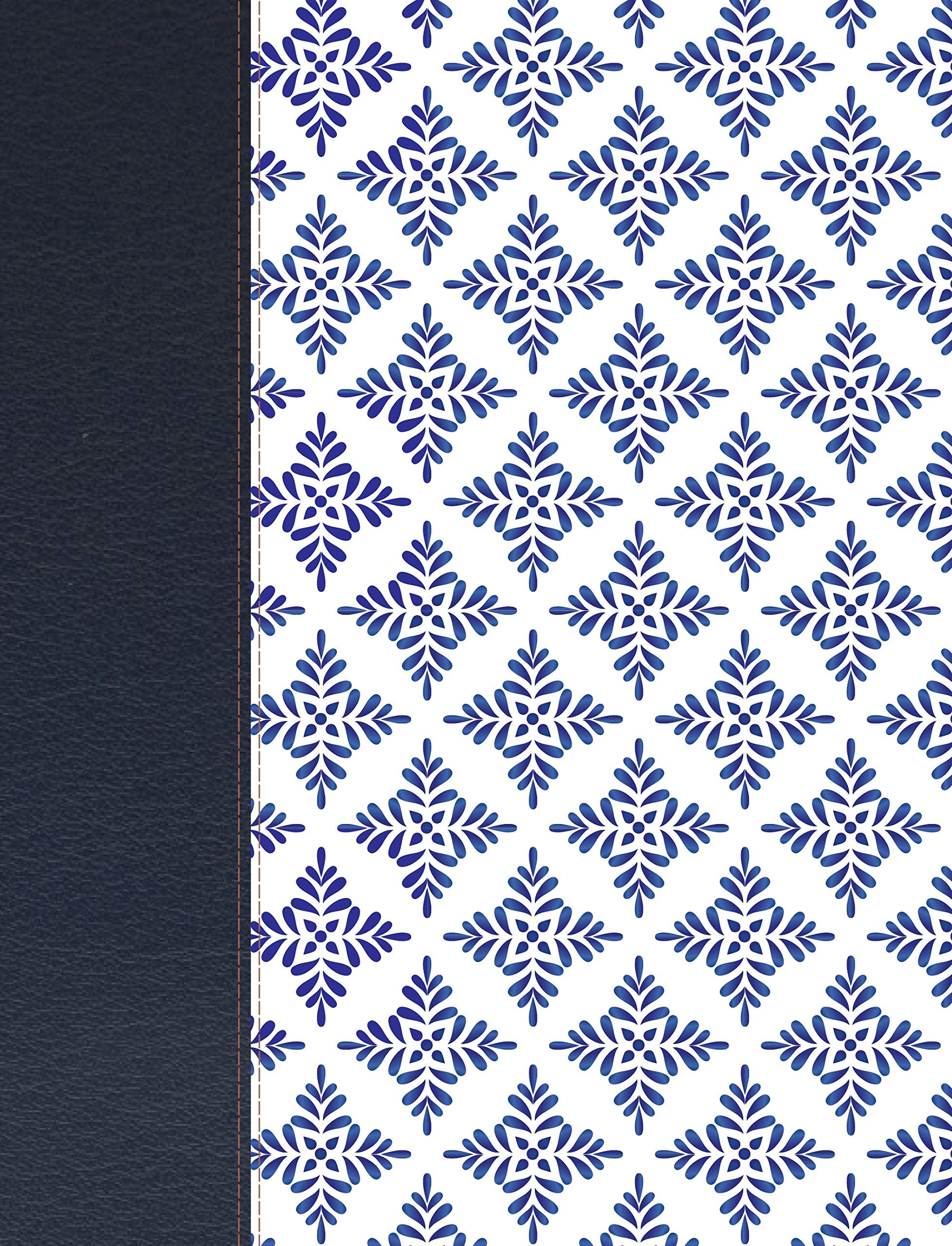 Biblia de Apuntes: Nueva version internacional, blanco y azul símil piel / White and Blue LeatherTouch Religion & Esotericism