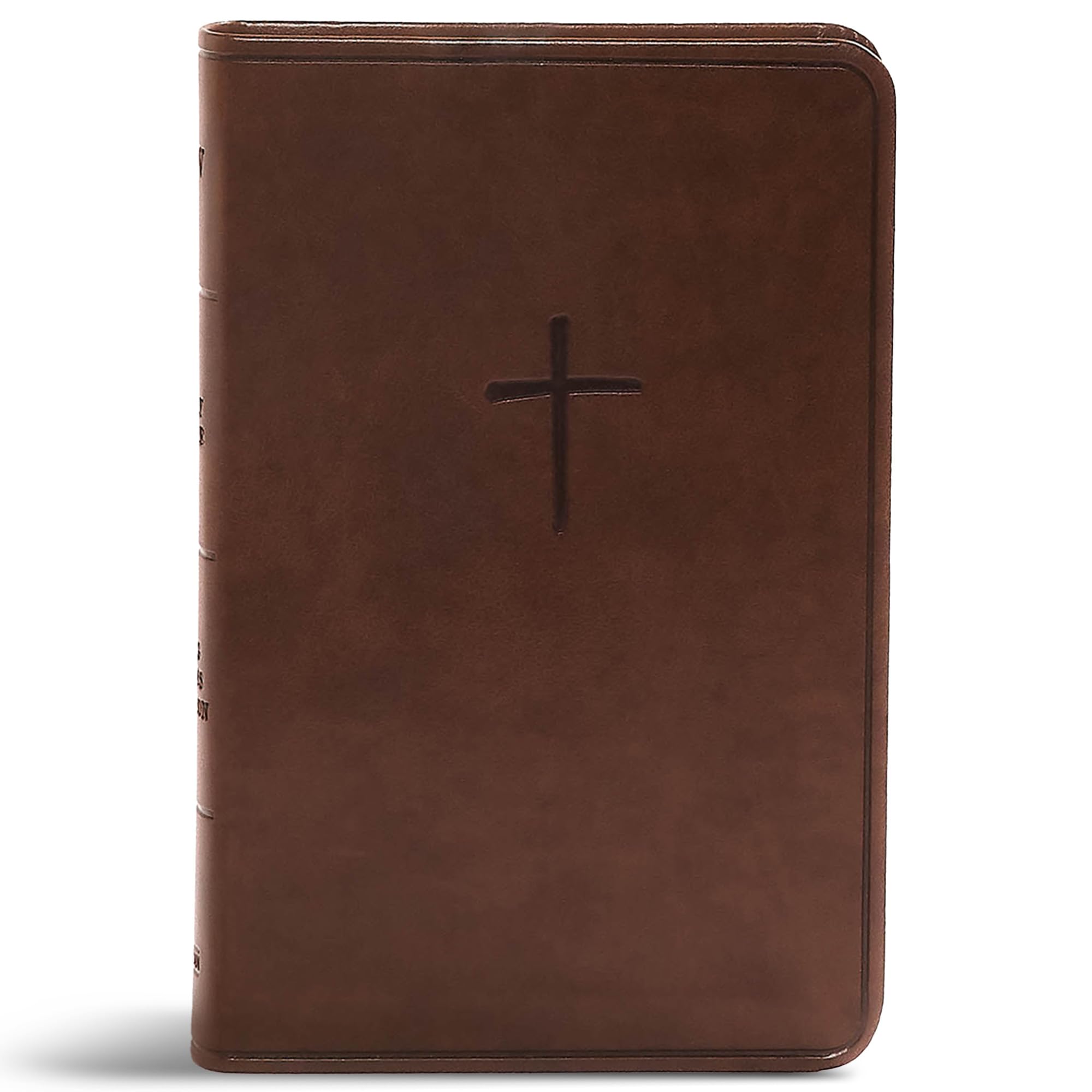 KJV Compact Bible, Value Edition, Brown Leathertouch Religion & Esotericism