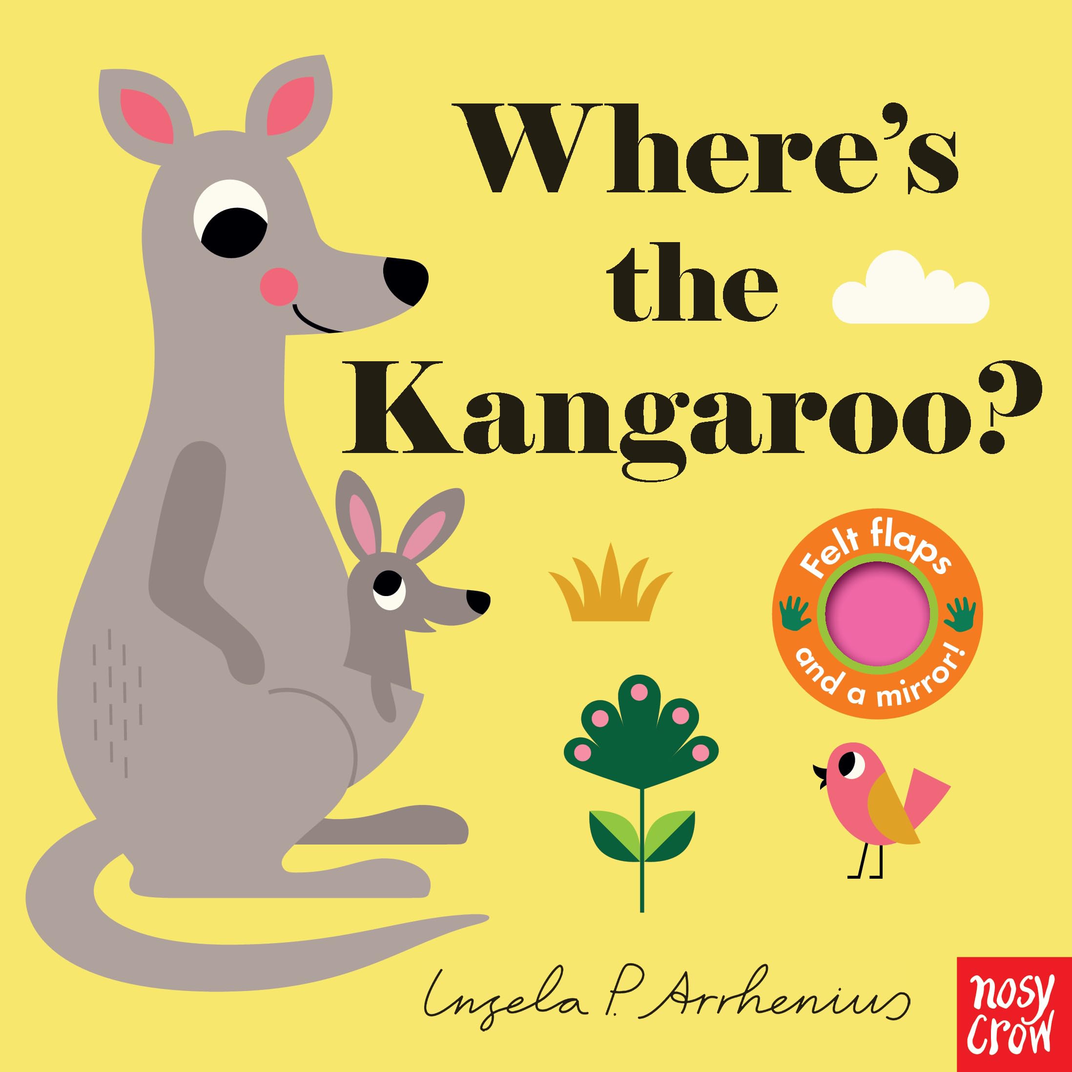 Where's the Kangaroo?: (An Interactive, Sensory Lift-The-Flap Book with Felt Flaps and a Mirror for Babies & Toddlers. Friendly Australian Animals Include a Koala, Emu, & Platypus.) Parents & Children