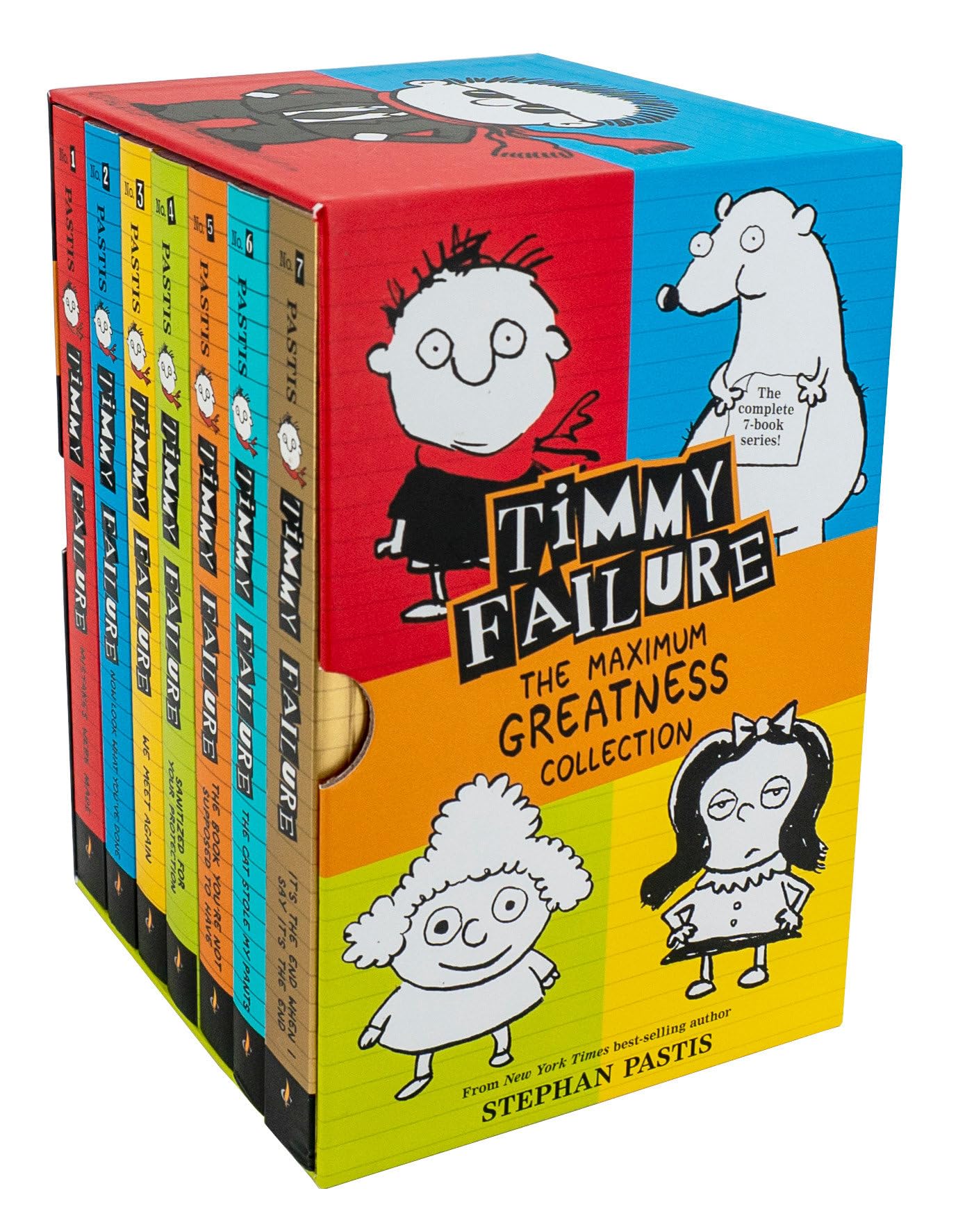 Timmy Failure: The Maximum Greatness Collection: Books 1-7: Mistakes Were Made / Now Look What You've Done / We Meet Again / Sanitized for Your ... When I Say It's the End (Timmy Failure, 1-7) Manga