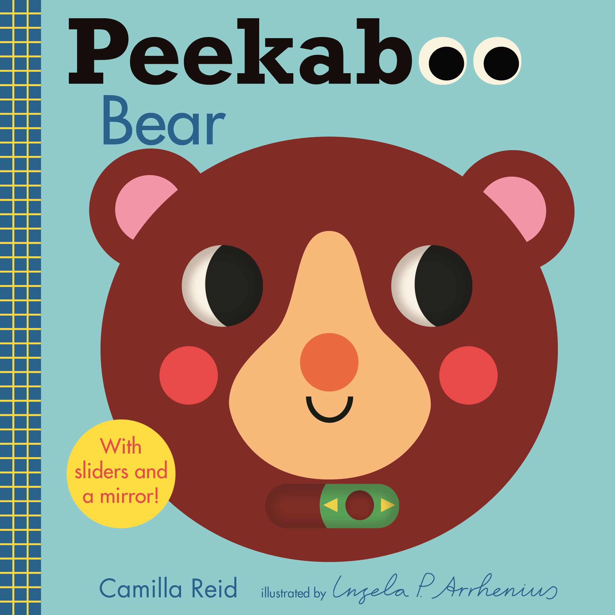 Peekaboo Bear: (An Interactive Board Book for Babies & Toddlers with Mirror & Sliders to Push, Pull, or Turn. Cute Artwork Includes Ladybugs, Bunnies, Butterflies, & More) Parents & Children