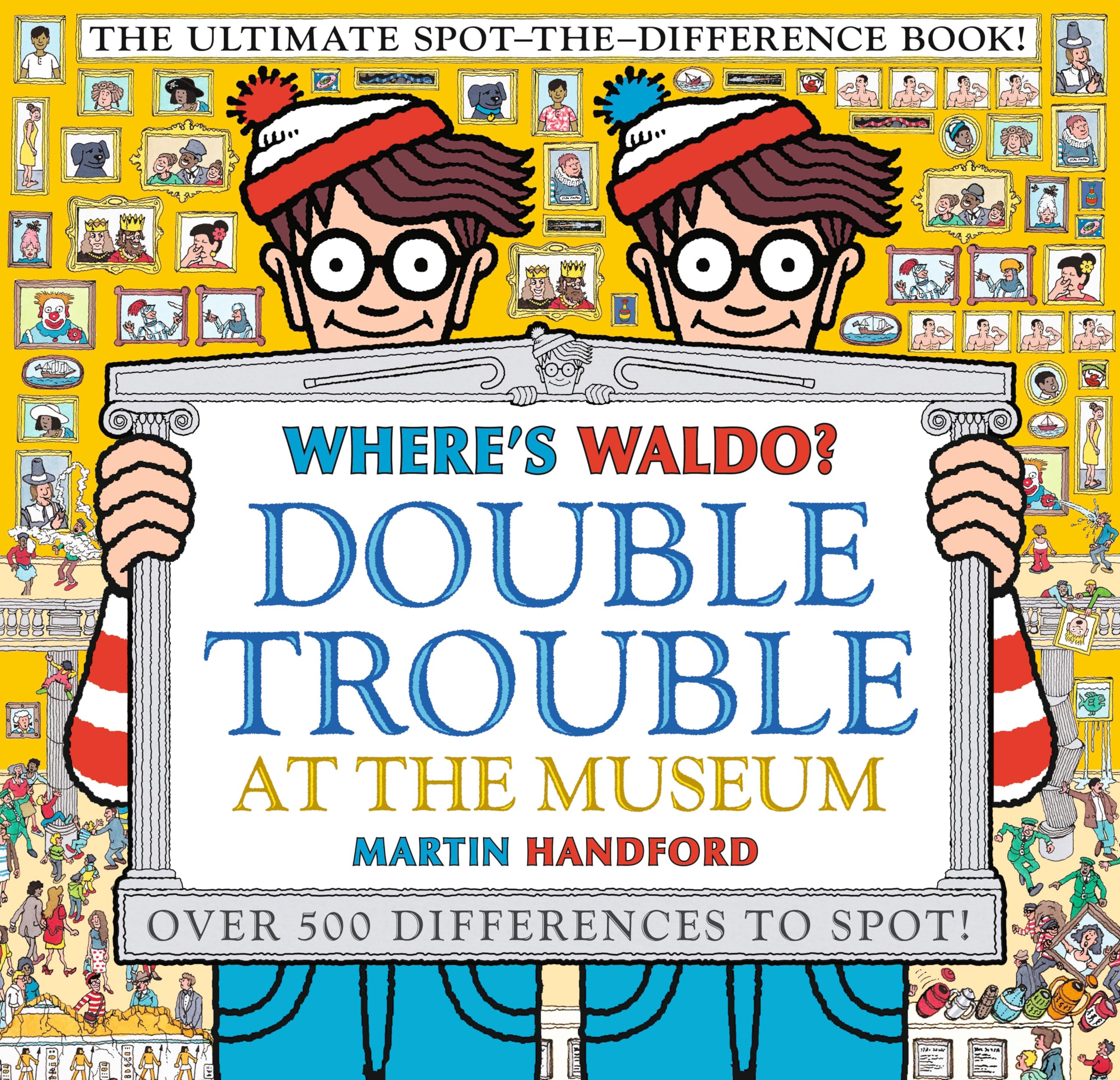 Where's Waldo? Double Trouble at the Museum: The Ultimate Spot-the-Difference Book! Non-fiction