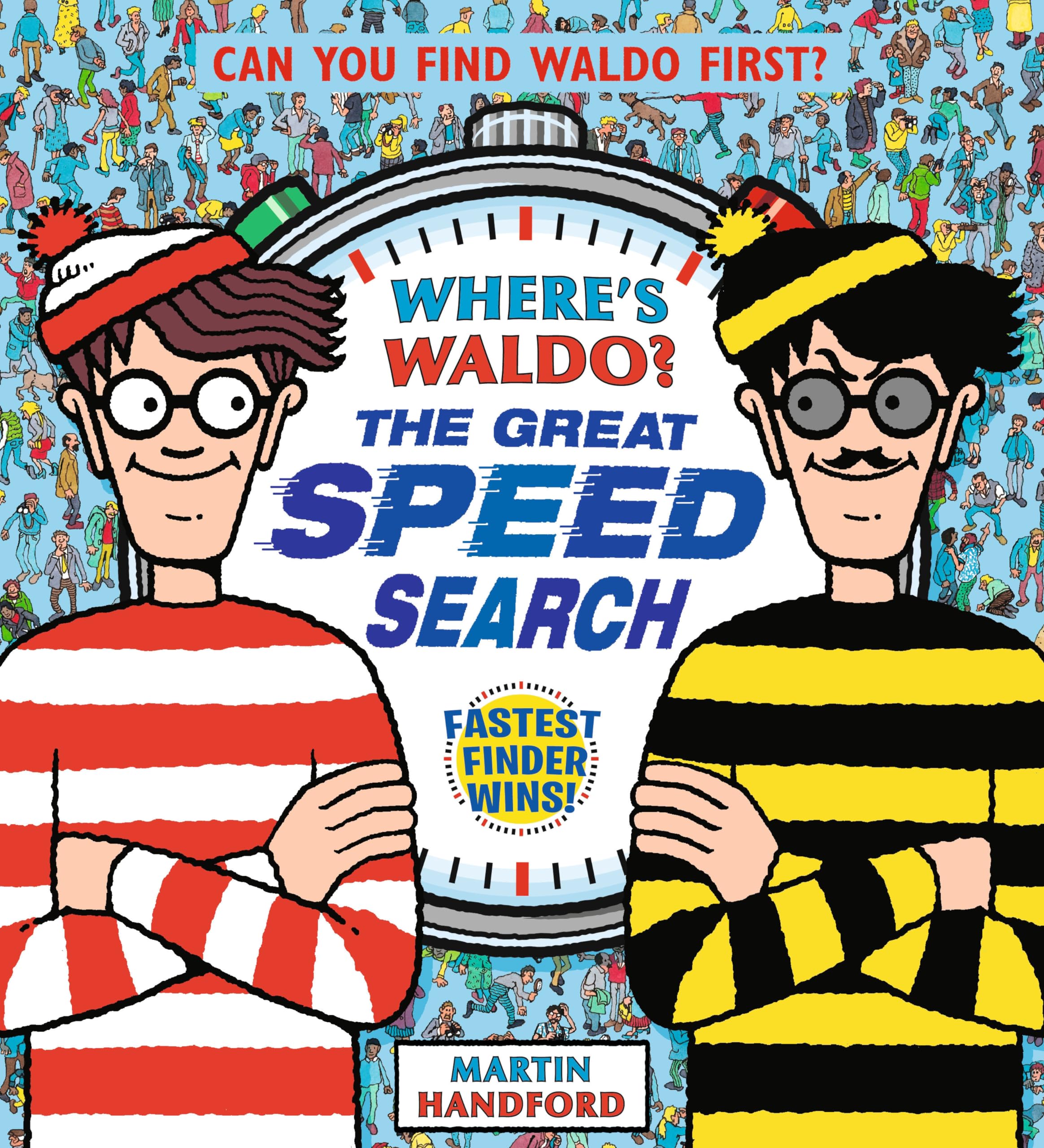 Where’s Waldo?: The Great Speed Search: (A Hidden Object Activity Book That Lays Flat for Head-To-Head Competition with Friends & Family - A Perfect Gift for All Ages) Non-fiction
