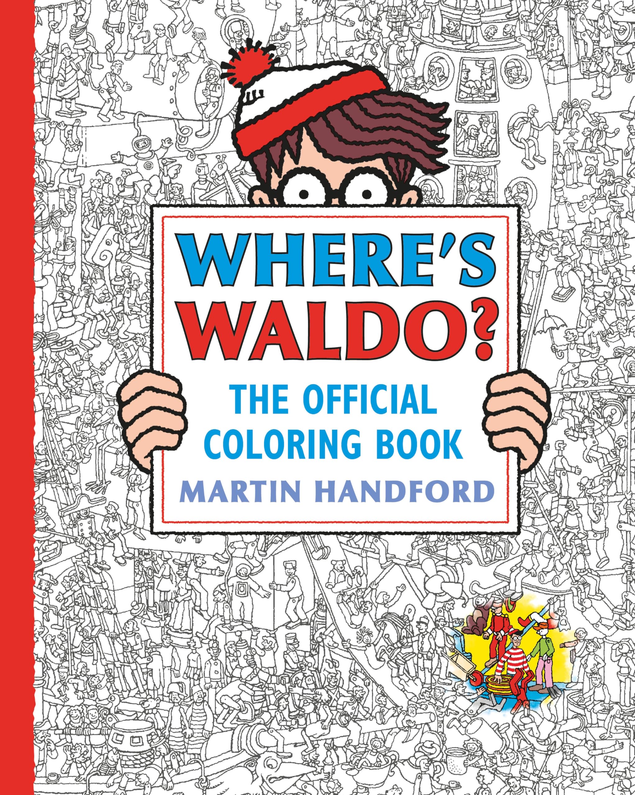 Where's Waldo?: The Official Coloring Book Novels & Short Stories