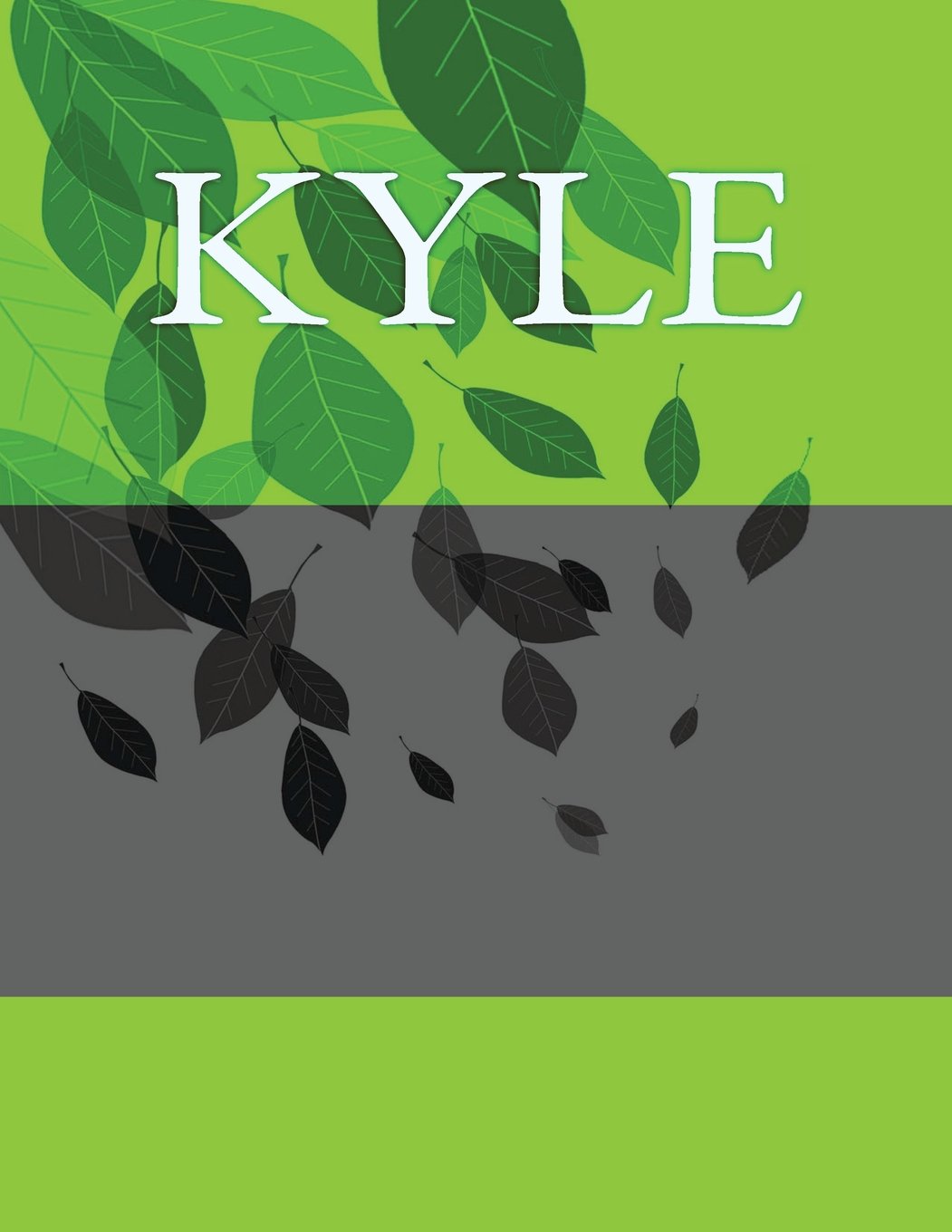 Kyle: Personalized Journals - Write In Books - Blank Books You Can Write In Self-help