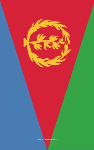 Flag of Eritrea Notebook: College Ruled Writer's Notebook for School, the Office, or Home! (5 x 8 inches, 78 pages) Books