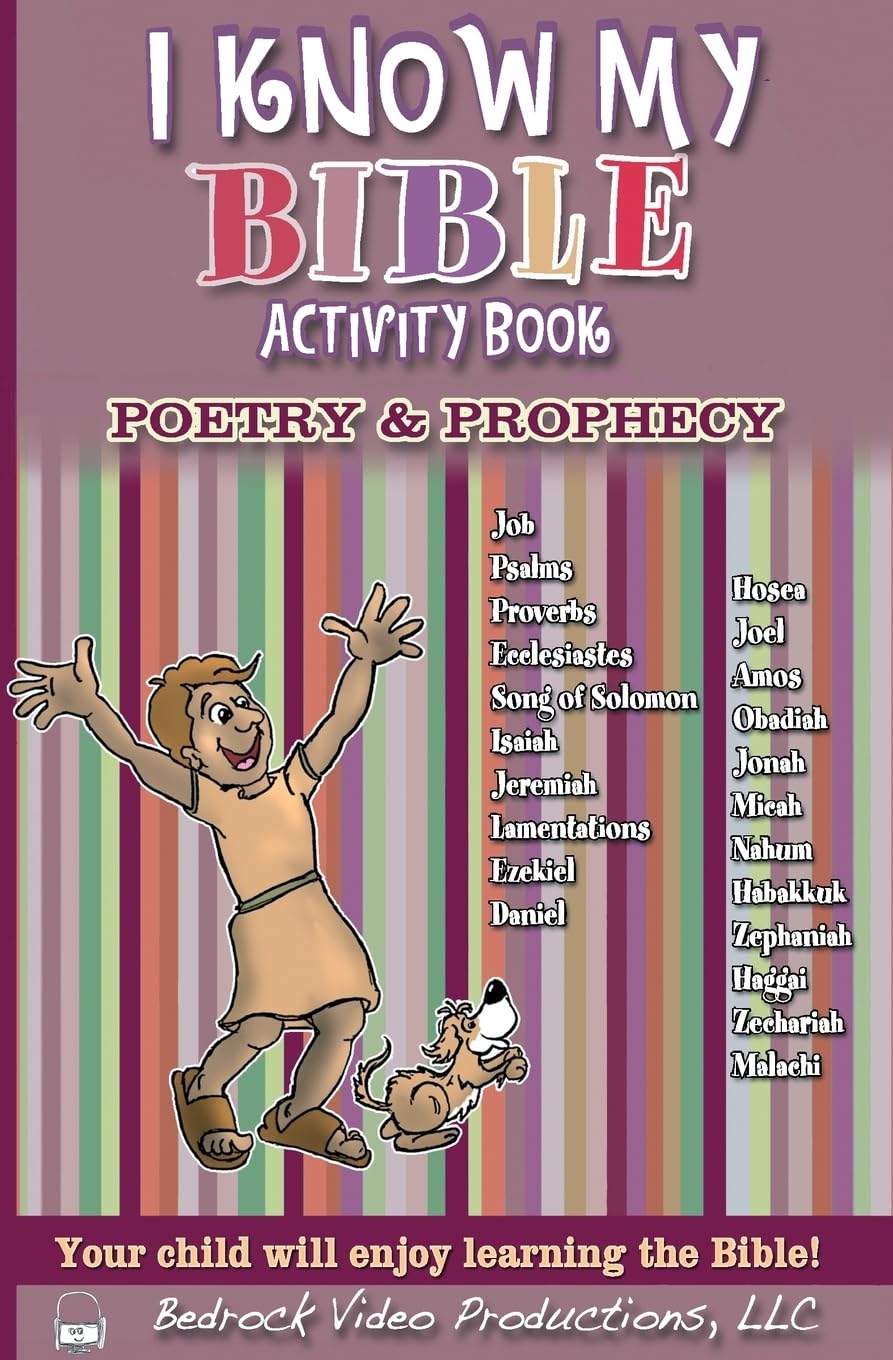 I Know My Bible Activity Book, Vol. 3 Poetry & Prophecy: Vol. 3 Non-fiction