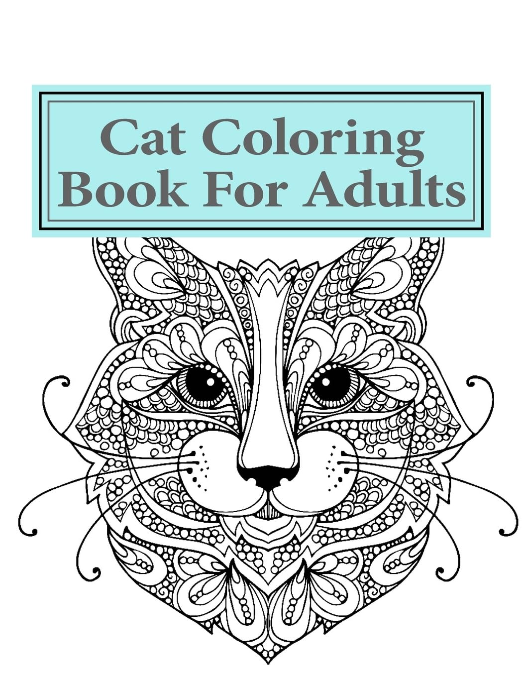 Cat Adult Coloring Book For Adults Non-fiction
