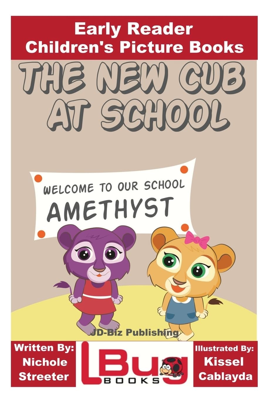 The New Cub At School - Early Reader - Children's Picture Books Study Guides