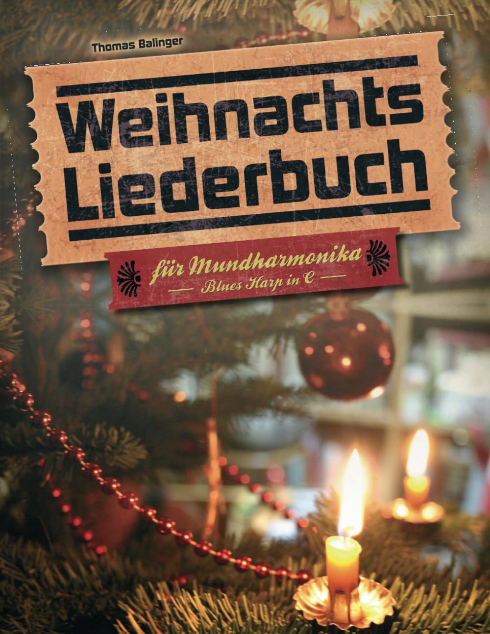Weihnachtsliederbuch für Mundharmonika: Blues Harp in C Sheet Music