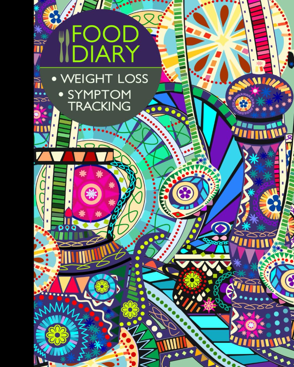 Food Diary: Food Journal / Log / Diet Planner with Calorie Counter ( Softback * 100 Spacious Daily Record Pages & More * Carnival ) (Food Journals for Weight Loss or Allergies, Band 1) Health, Nutrition & Fitness
