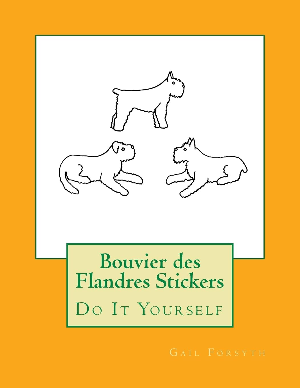 Bouvier des Flandres Stickers: Do It Yourself Tiptoi & Games