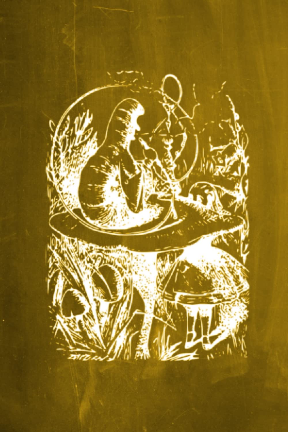 Alice in Wonderland Chalkboard Journal - Alice and The Caterpillar (Yellow): 100 page 6" x 9" Ruled Notebook: Inspirational Journal, Blank Notebook, ... Journals - Yellow Collection, Band 7) Media & Communication