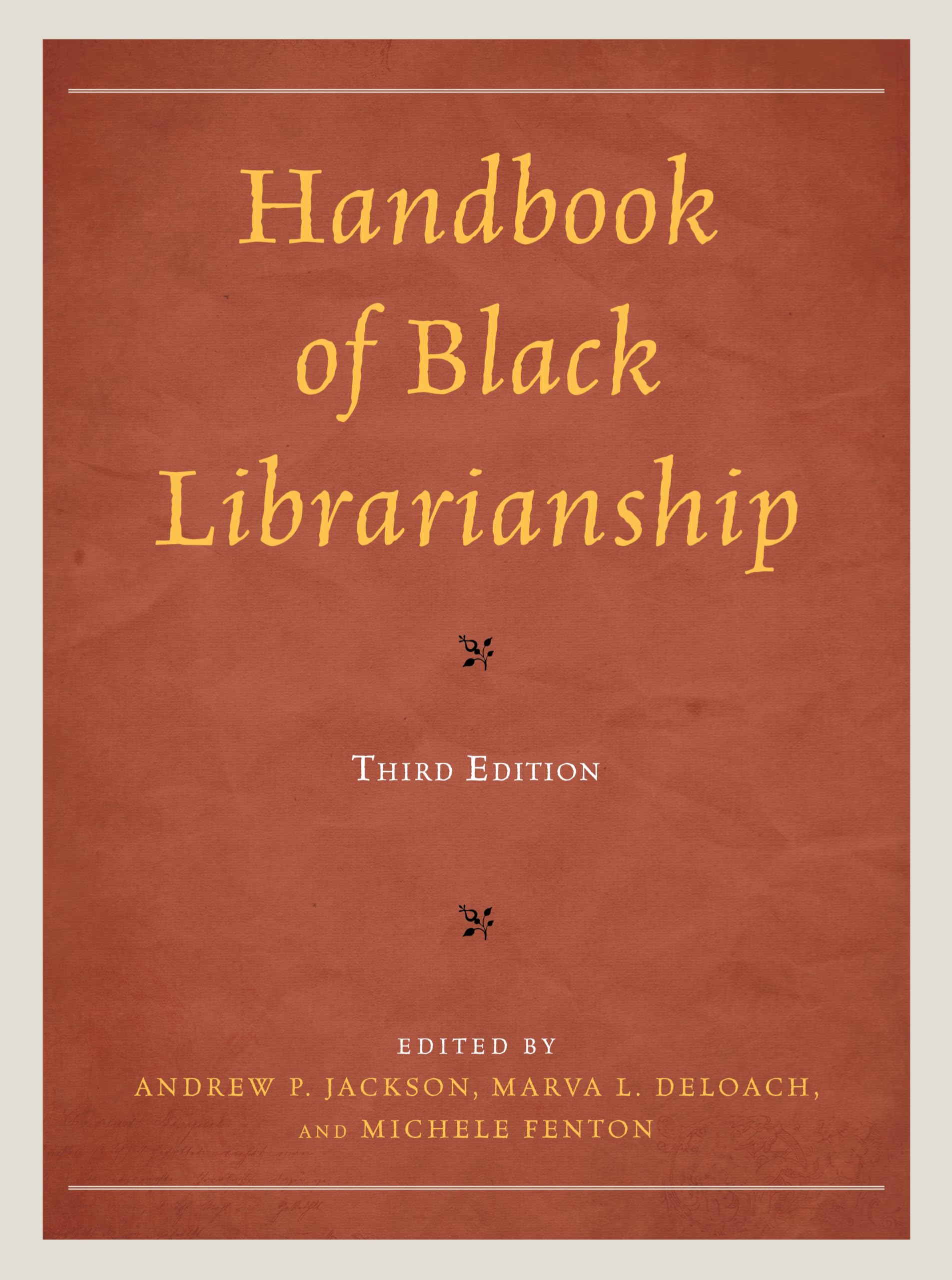 Handbook of Black Librarianship Books
