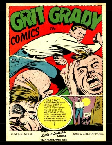 Grit Grady Comics #1: Golden Age One Shot Comic 1944 Manga