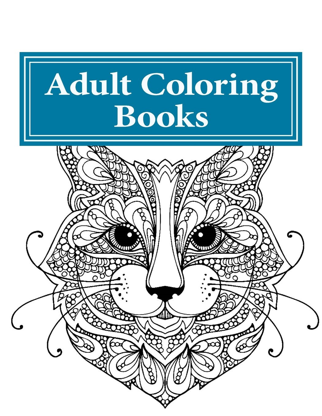 Adult Coloring Books: Stress Relieving Cute Cat Designs Film, Art & Culture