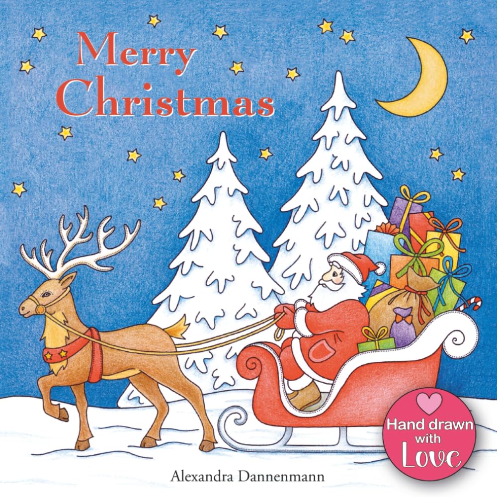 Merry Christmas: a beautiful colouring book for adults Non-fiction