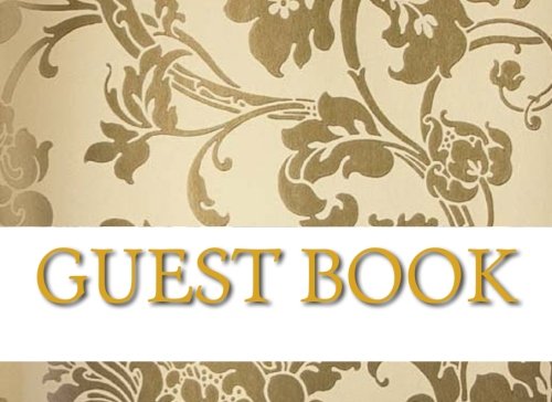 Guest Book: Rustic Chic Guest Book for Weddings, Showers, Celebrations & More Hobbies & Crafts