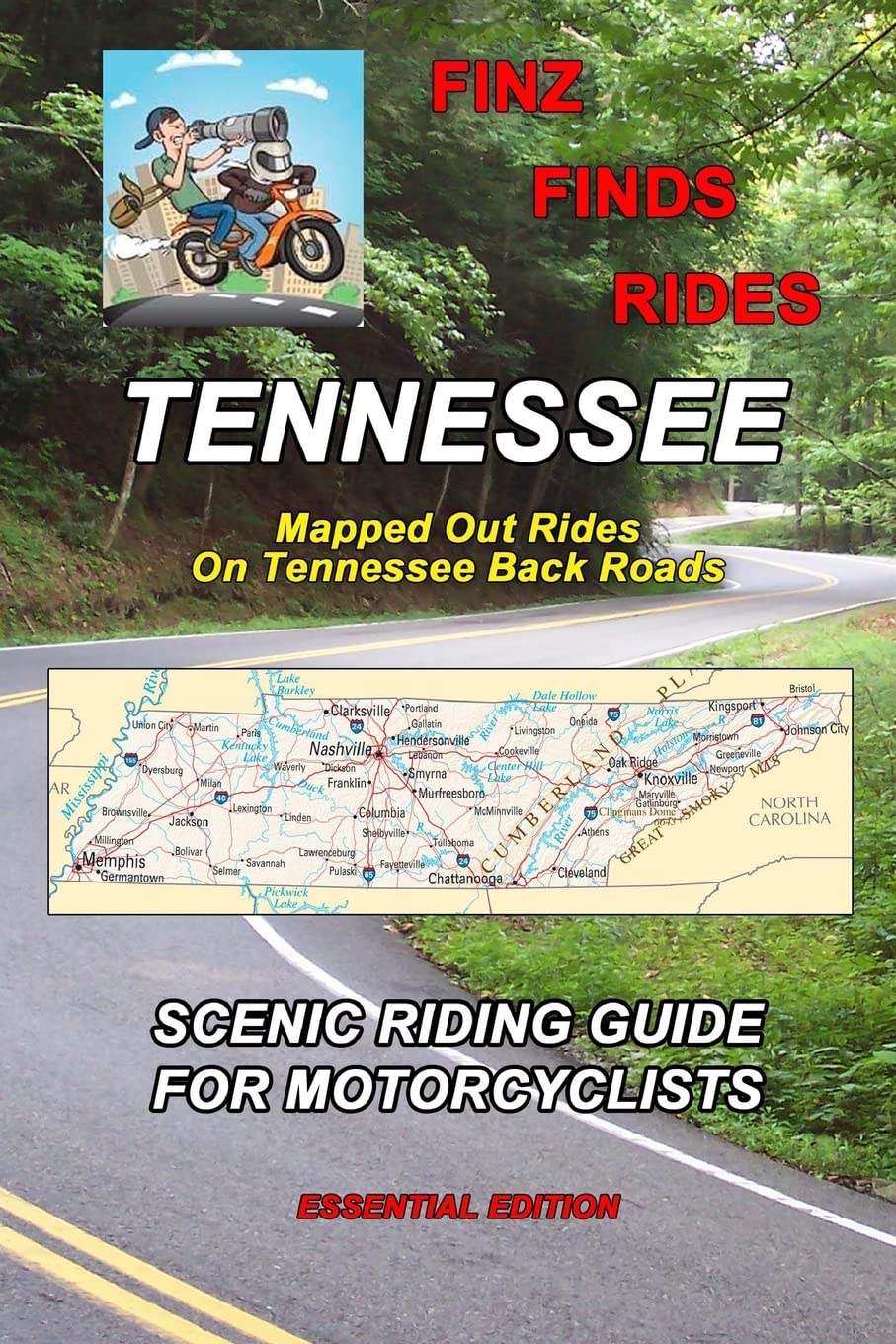 Finz Finds Scenic Rides In Tennessee Maps & Plans