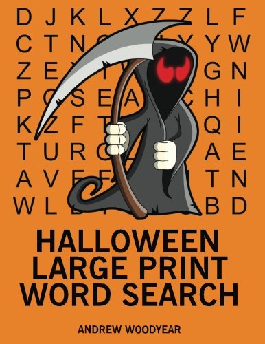 Halloween Large Print Word Search: 25 Halloween Themed Word Search Puzzles (Halloween Word Search, Band 1) Leisure & Fun