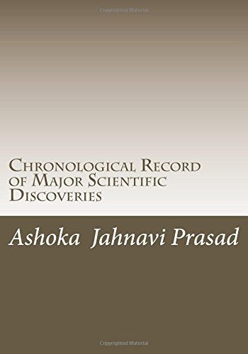 Chronological Record of Major Scientific Discoveries Politics & History