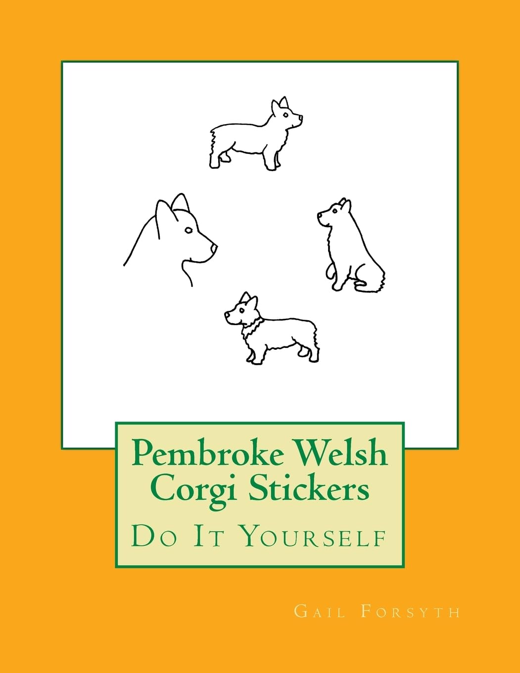 Pembroke Welsh Corgi Stickers: Do It Yourself Hobbies & Crafts
