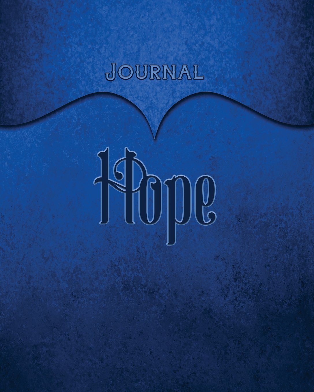 Hope Journal: Dark Blue 8x10 128 Page Lined Journal Notebook Diary (Volume 1) Books