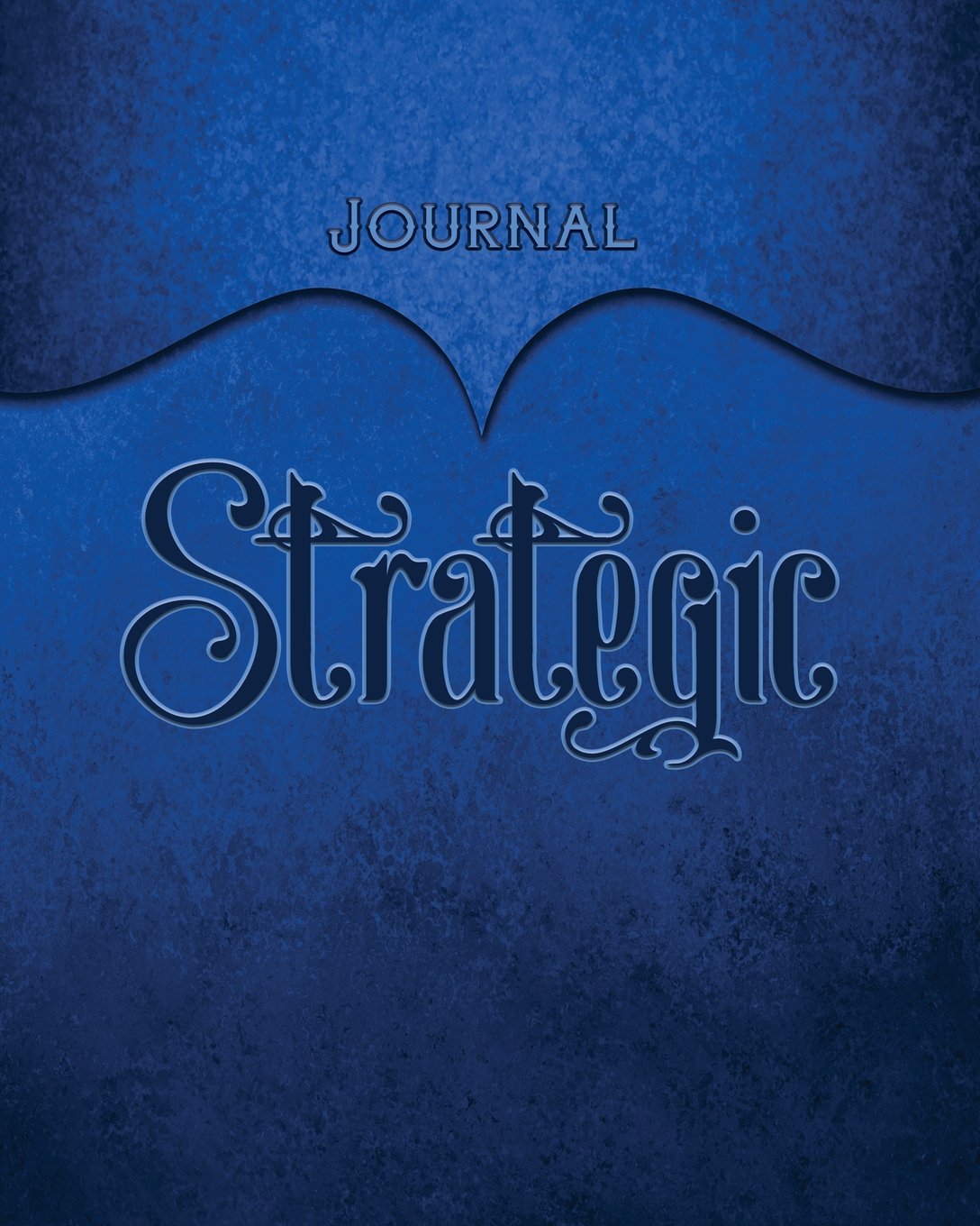 Strategic Journal: Dark Blue 8x10 128 Page Lined Journal Notebook Diary (Volume 1) Books