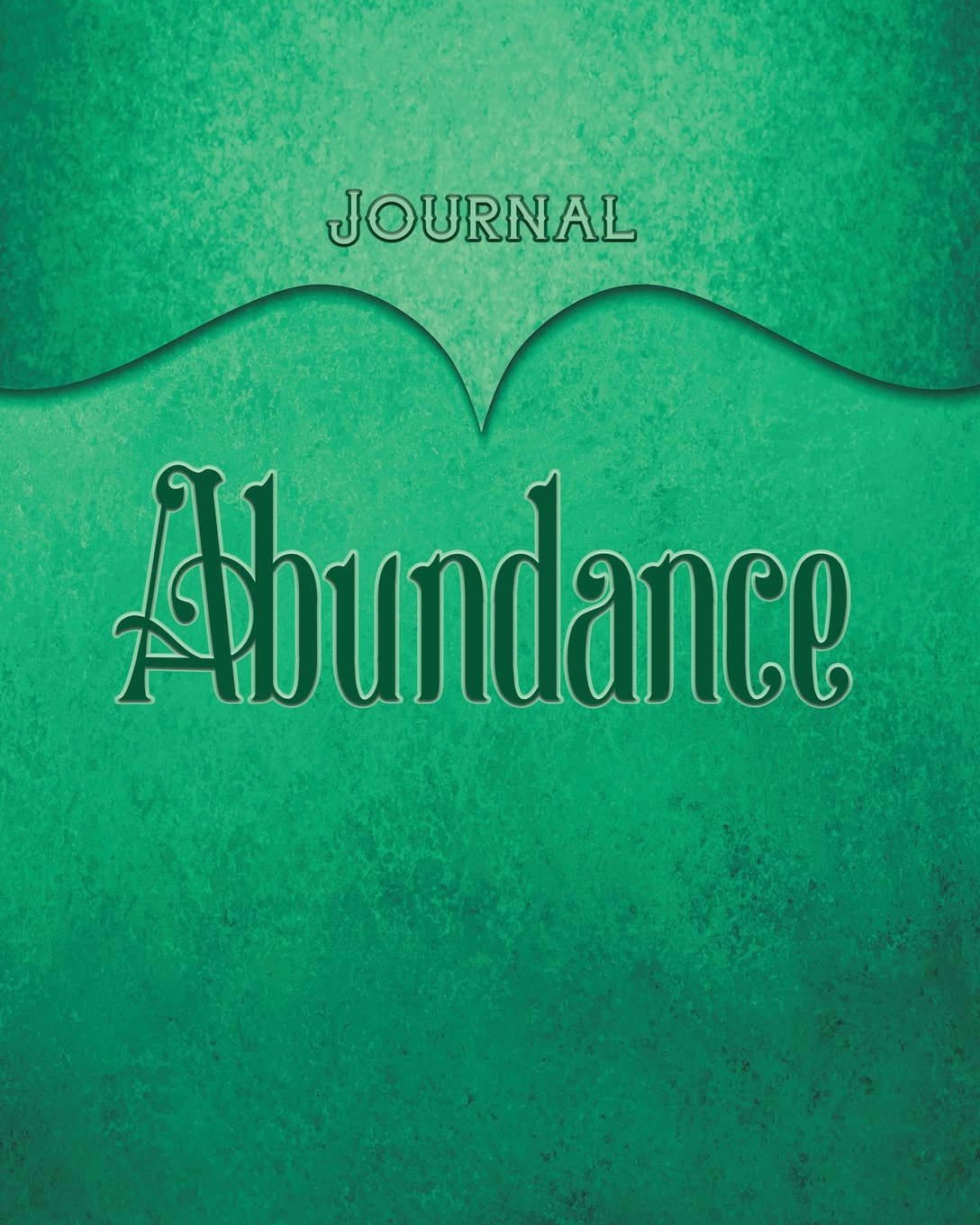 Abundance Journal: Teal 8x10 128 Page Lined Journal Notebook Diary (Volume 1) Books