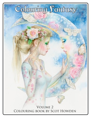 Colouring Fantasy 2 - Colouring Book by Scot Howden Film, Art & Culture
