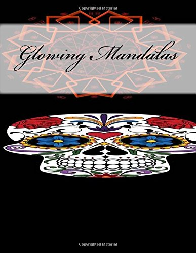 Glowing Mandalas: Stress Relief Coloring Book for Adults: Black Background Coloring Book for Adults Hobbies & Crafts