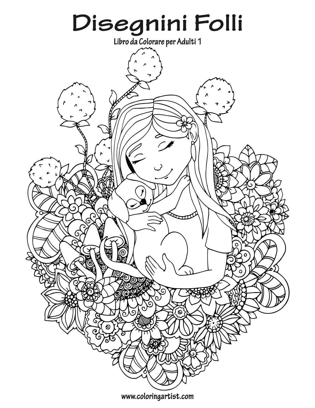 Disegnini Folli Libro da Colorare per Adulti 1 Film, Art & Culture