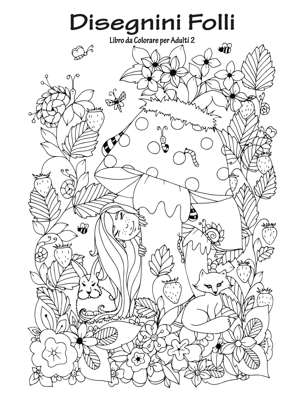 Disegnini Folli Libro da Colorare per Adulti 2 Film, Art & Culture