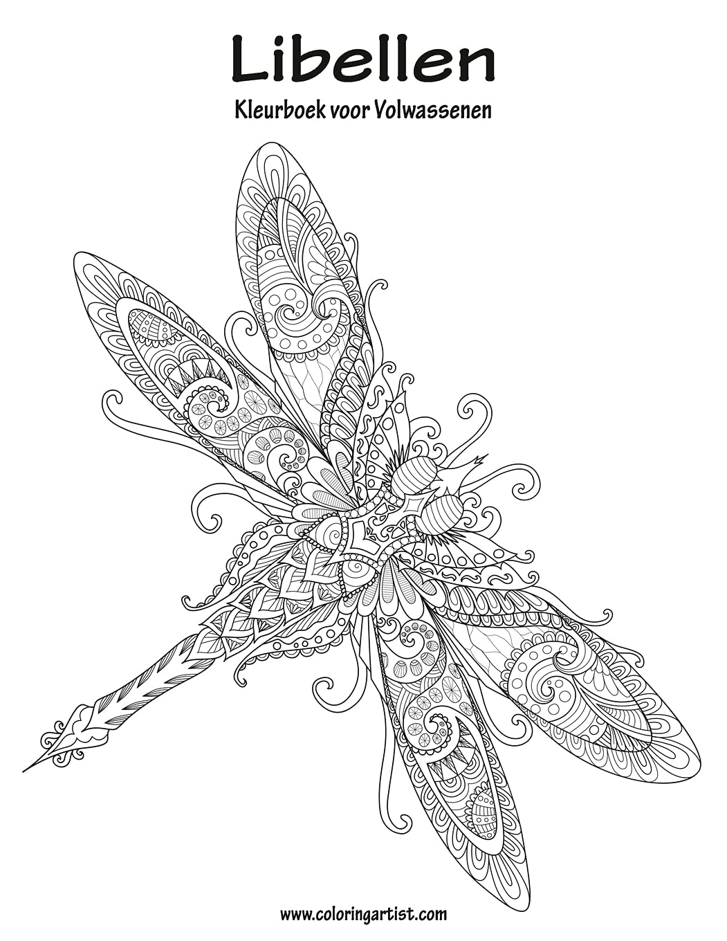Libellen Kleurboek voor Volwassenen 1 Film, Art & Culture
