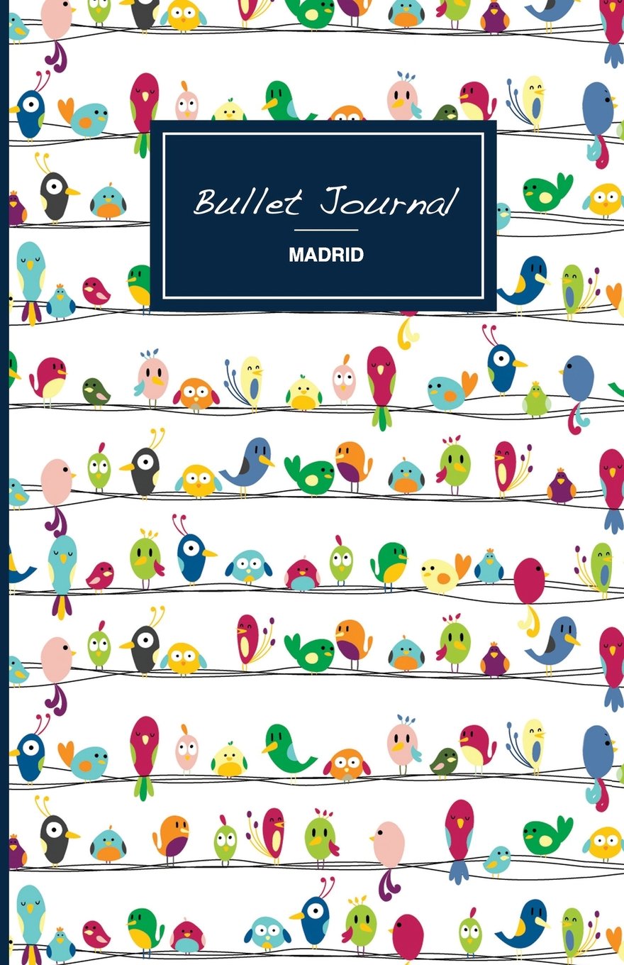 Bullet Journal: Soft cover, 5.5 x 8.5 inch, 130 pages (Madrid, Band 2) Hobbies & Crafts