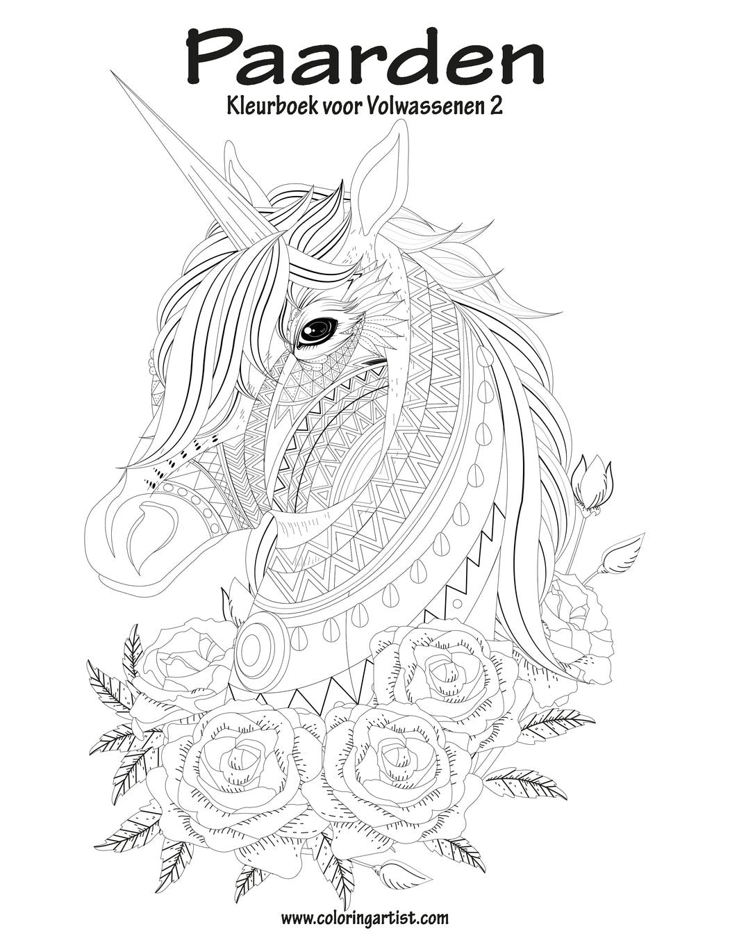 Paarden Kleurboek voor Volwassenen 2 Hobbies & Crafts