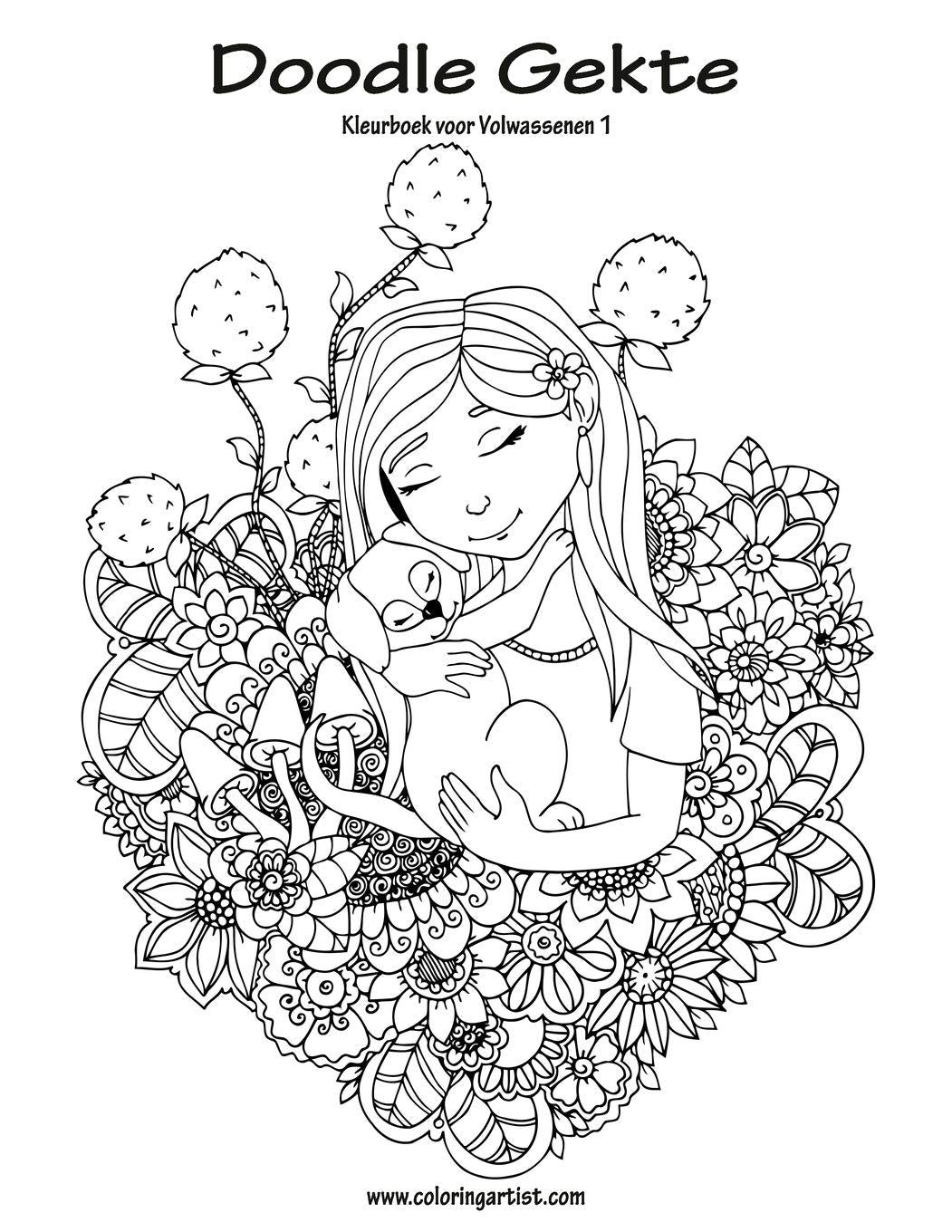 Doodle Gekte Kleurboek voor Volwassenen 1 Film, Art & Culture
