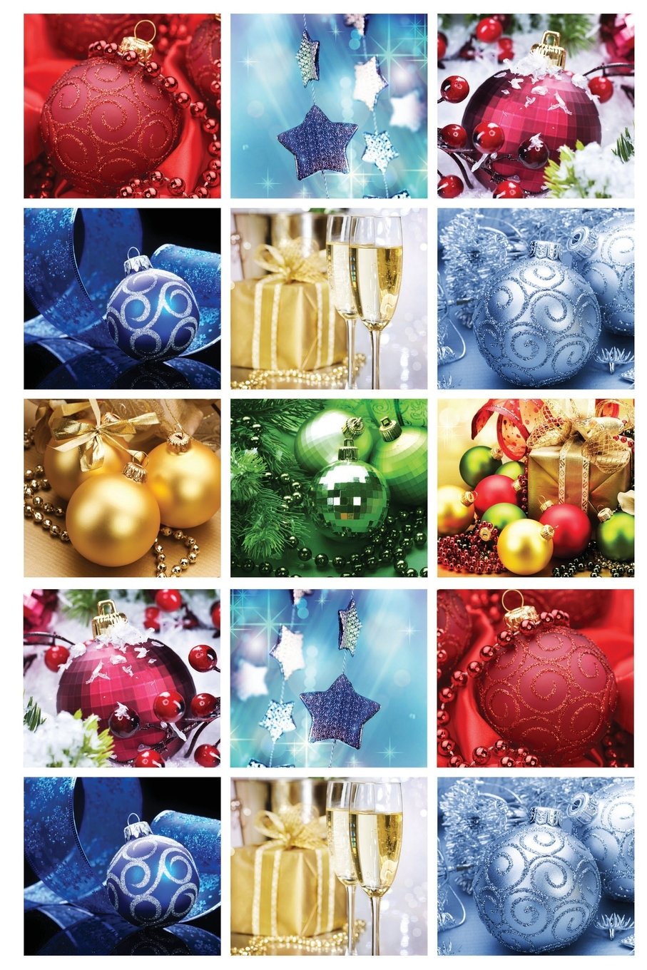 Christmas Collage Notebook: 150 page Holiday Notebook Journal (Christmas 150, Band 24) Self-help