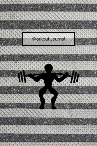 Workout Journal: Stripes Cover Fitness Journal, Gym & Nutrition Log | Workout and Record Your Progress |Set Your Goals | For Men & Women | Keep Healthy & on Track | Emotion Diary | 133 pages | 6” x 9" Health, Nutrition & Fitness
