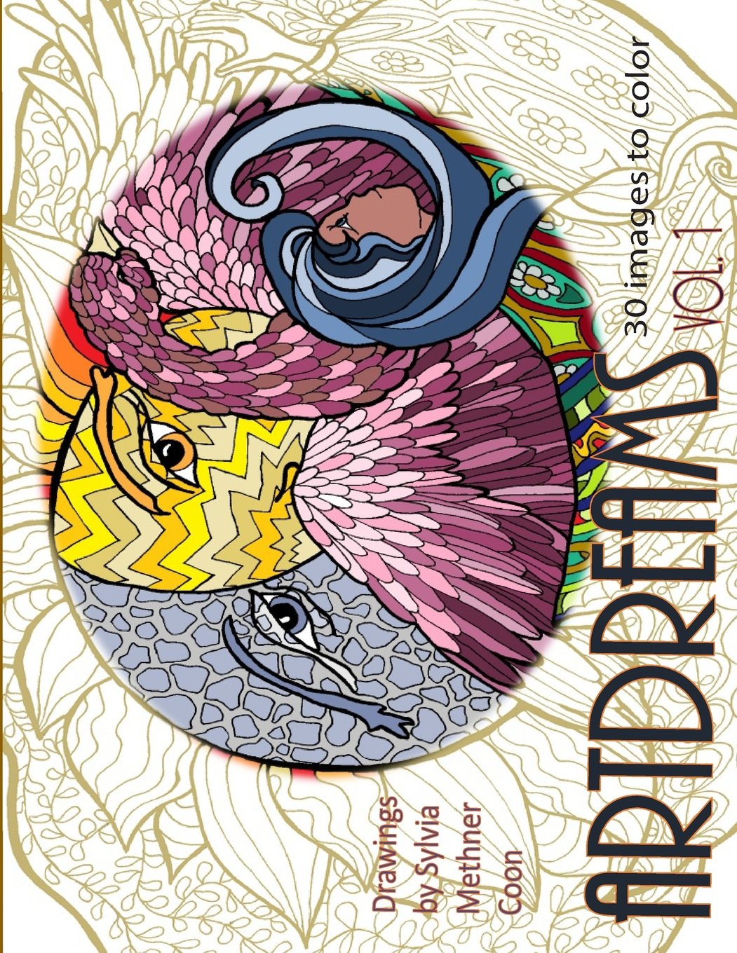 Artdreams: Coloring Book of Drawings by Sylvia Methner Coon Hobbies & Crafts