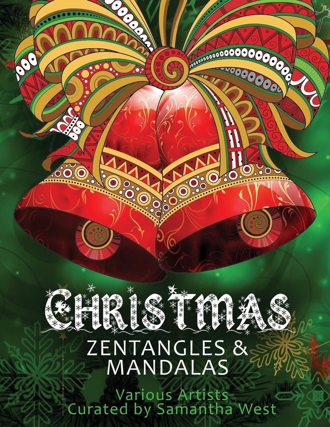 Christmas Zentangles and Mandalas: Coloring Books for Grown-Ups, Adult Relaxation Film, Art & Culture