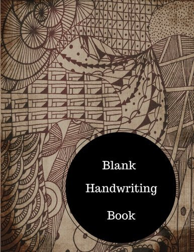 Blank Handwriting Book: Worksheet Kindergarten Writing. Large 8.5 in by 11 in Notebook Journal 100 Pages Health, Nutrition & Fitness