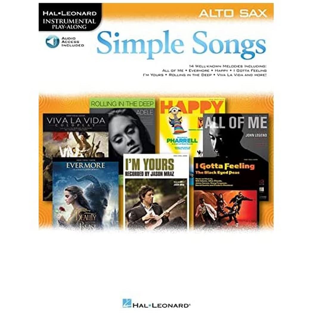 Simple Songs Alto Sax: With Downloadable Audio book