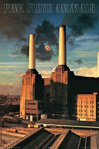 Pink Floyd - Animals - Wall Poster: 24 Inches X 36 Inches Books